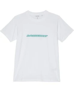 Lacoste Kids Short Sleeve Crew Neck T-Shirt (Toddler/Little Kids/Big Kids)