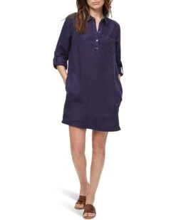Michael Stars Eleanor Popover Collar Shirtdress