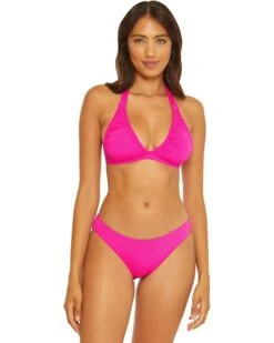 BECCA By Rebecca Virtue Santorini Shirred Amari Halter