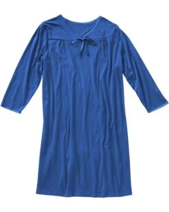 Silverts 26120 Ladies Open Back Nightgown Assisted Dressing Hospital Gown