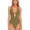 BECCA By Rebecca Virtue Color Code Skylar Plunge One-Piece -Famous Apparel Store 61uHHJS31QL. AC SR736920