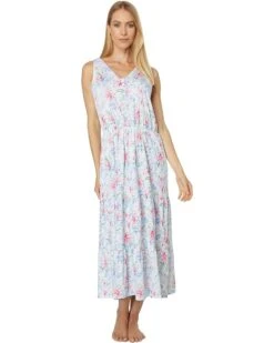 Tommy Bahama V-Neck Sleeveless Maxi Gown
