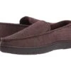 Hanes Hanes Men's Moccasin Slipper House Shoe With Indoor Outdoor Memory Foam Sole Fresh Iq Odor Protection -Famous Apparel Store 716kKhrUTYL. AC SR920736