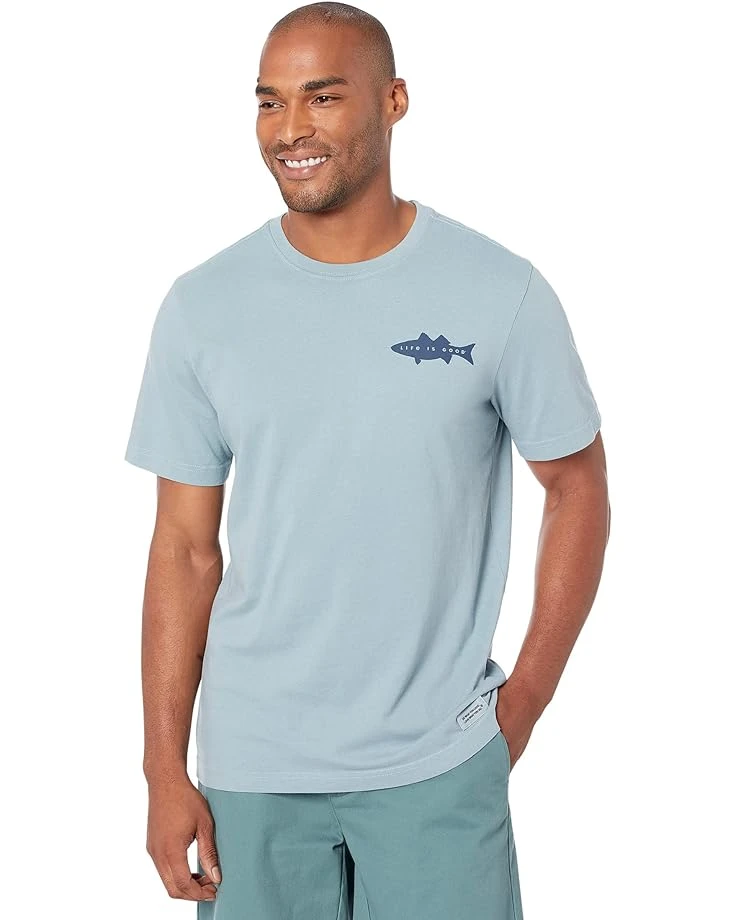 Life Is Good Time Spent Fishing Crusher T-Shirt 3 Life Is Good Time Spent Fishing Crusher T-Shirt