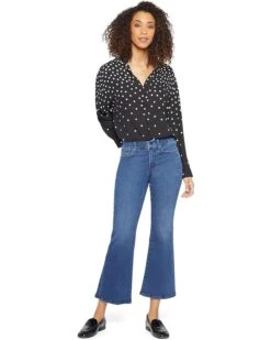 NYDJ Petite Waist Match Relaxed Flare In Rendezvous