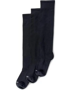 HUE Massage Sole Knee Sock 3-Pack