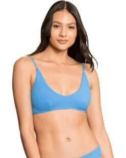 Maaji Pool Rib Blush Sporty Bralette Top
