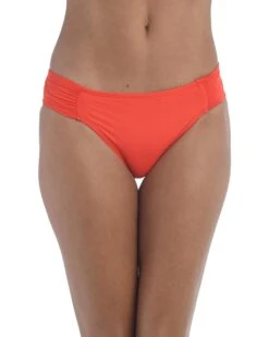 La Blanca Island Goddess Side Shirred Hipster