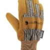 Carhartt Men's Insulated Suede Work Glove With Knit Cuff -Famous Apparel Store 812oUjrMpxL. AC SR736920