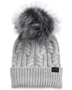 The North Face Oh Mega Faux Fur Pom Beanie