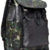 COACH League Flap Backpack In Signature With Camo Print Leather