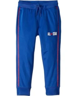 Converse Kids Logo Trim Track Jogger Pants (Little Kids)