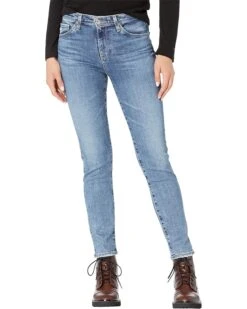 AG Adriano Goldschmied Prima Mid-Rise Cigarette Ankle In Vapor Desire