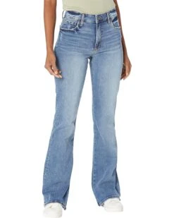 KUT From The Kloth Ana High-Rise Fab Ab Flare-Baby All Over In Oneness