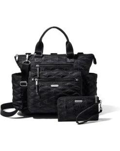 Baggallini New Classic 3-in-1 Convertible Backpack With RFID Phone Wristlet