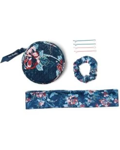 Vera Bradley Hair Accessory Set With Organizer
