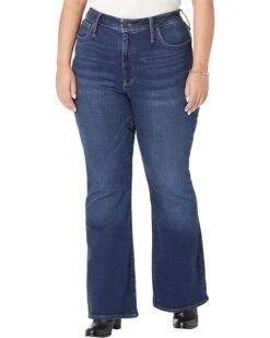 Madewell Curvy Skinny Flare Jeans In Colleton Wash