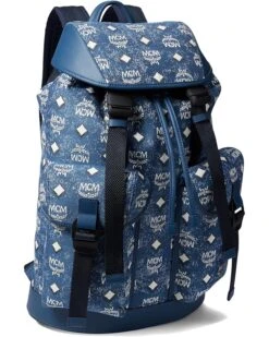 MCM Brandenburg Vintage Monogram Fabric Backpack