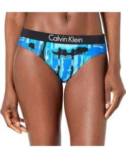 Calvin Klein Women's Standard Logo Cheeky Bikini Bottom